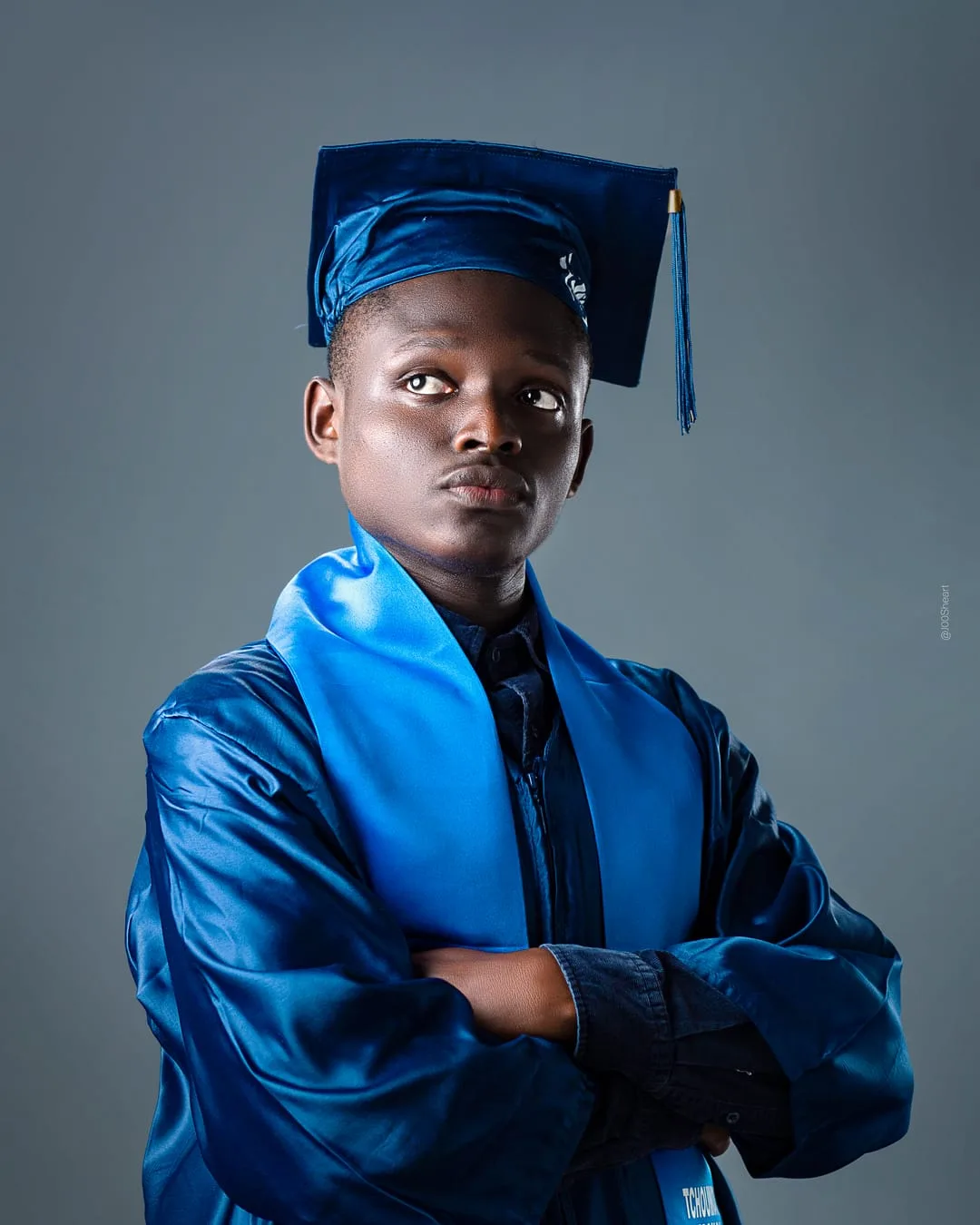 Portrait de remise de diplôme